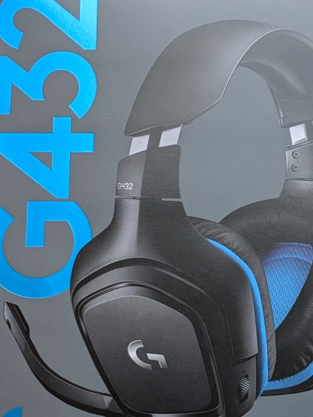 Logitech G432 Wired 7.1 Surround Sound Gaming Headset – Open Box